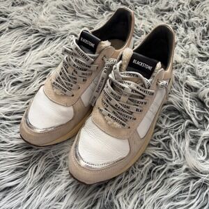 Winter Sneakers Blackstone Ul92 Genuine‎ Shearling Lace Up Women's Size 10 US